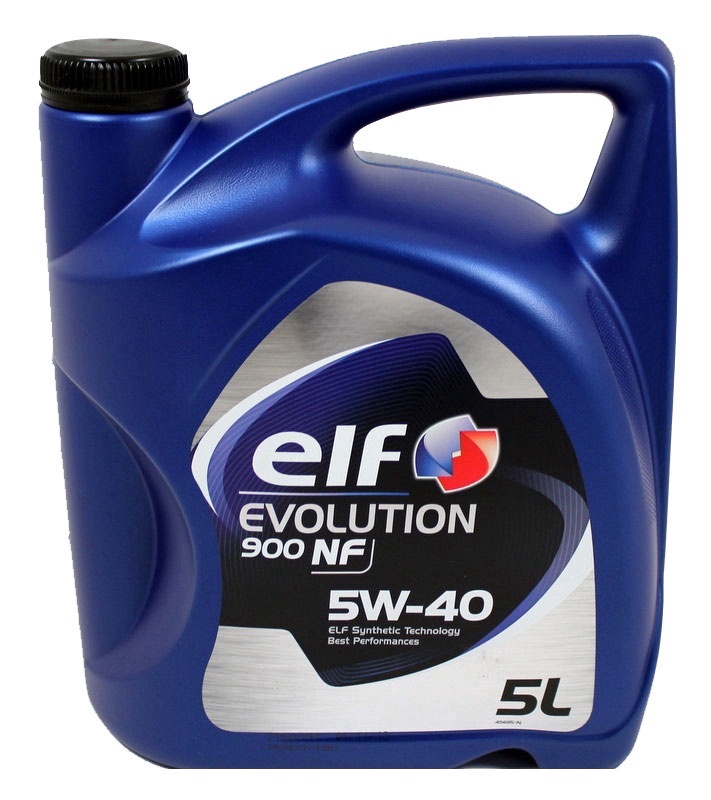 Motoreļļa Elf Evolution 900 NF 5W - 40, sintētiskais, vieglajam auto, 5 l