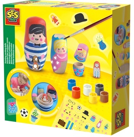 Dekoravimo rinkinys SES Creative Painting Nesting Dolls 14002