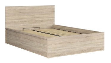 Кровать Tetrix B, 140 x 200 cm, светло-коричневый, с решеткой