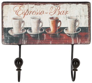Home4you Wall Hanger Ventura Espresso Bar 76311