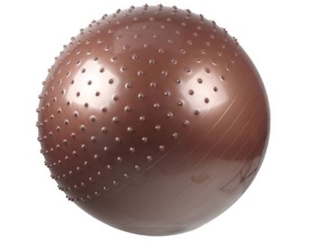 Vingrošanas bumbas VirosPro Sports Half Massage Gym Ball LS3569 75cm