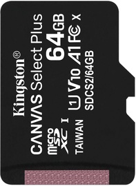 Kingston Canvas Select Plus 64GB microSDXC UHS-I Class 10