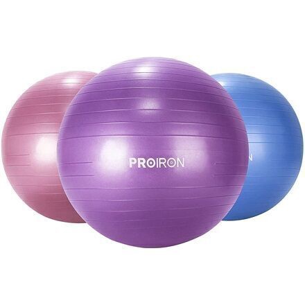 Gimnastikos kamuolys ProIron, violetinis, 75 cm