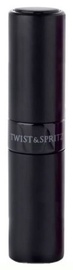 Бутылочка для духов Travalo Twist & Spritz, черный, 8 мл