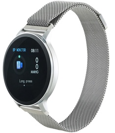 Canyon Stylish Smartwatch with Magnet Buckle Silver