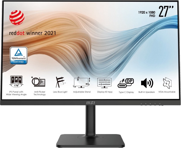 Monitors MSI Modern MD271PDE, 27", 5 ms