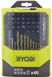 Ryobi RAK46MIX Drill And Screwdriver Bit Set 46pcs