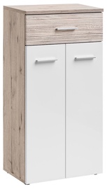 ASM Gustavo Chest Of Drawers Type G Gloss White/Wellington Oak