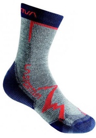 Носки La Sportiva Mountain Grey/Navy Blue, L, 1 шт.
