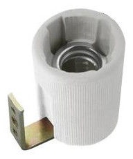Verners Bulb Socket Ceramic E14 White