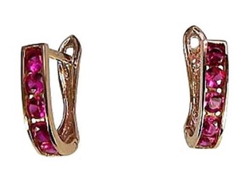 Diamond Sky Gold Earrings Confetti I