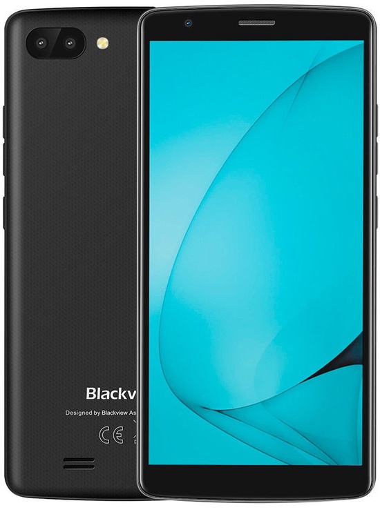 Mobilusis telefonas Blackview A20, juodas/pilkas, 1GB/8GB