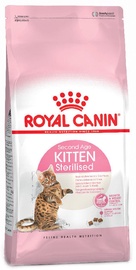 Sausas kačių maistas Royal Canin Kitten Sterilised, vištiena/ryžiai/paukštiena, 2 kg