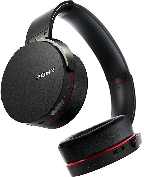 Belaidės ausinės Sony MDR-XB950B1 Extra Bass, juoda