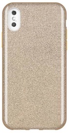 Wozinsky Glitter Shining Back Case For Apple iPhone XS Max Gold
