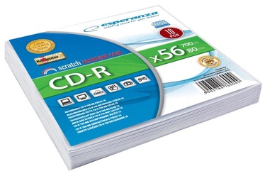 Esperanza 2007 CD-R 56X 700MB 10 Pack Paper