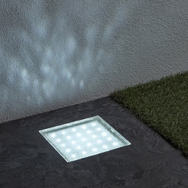 Светильник врезной Searchlight, 1.5Вт, 7000°К, LED, серый