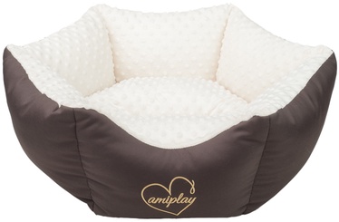 Amiplay Babydoll Crown Bed M 58x23cm Creamy