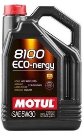 Motoreļļa Motul 5W - 30, sintētiskais, vieglajam auto, 5 l