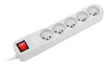 Natec Surge Protector 5 Outlet Grey 5m