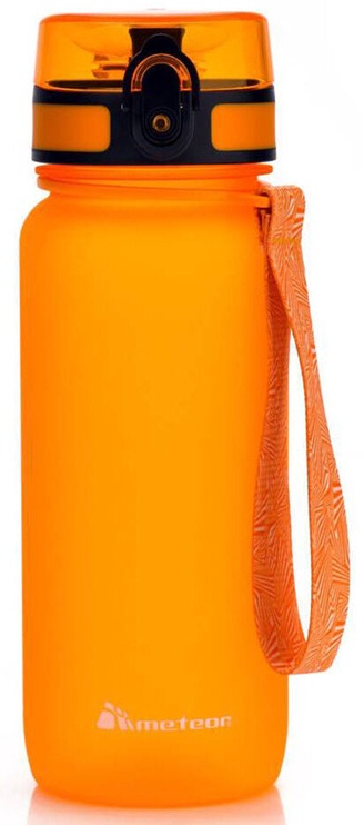 Sporta pudeles un šeikeri Meteor 74604, oranža, 0.65 l