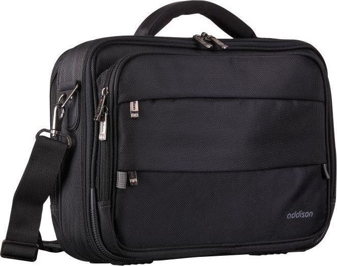 Nešiojamų kompiuterių krepšys Addison, juoda, 14.1"
