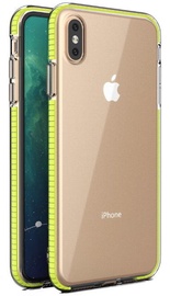 TakeMe Transparent Back Case With Color Frame For Apple iPhone XS Max Yellow