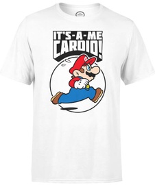 Nintendo T-Shirt Super Mario Cardio Mario White S