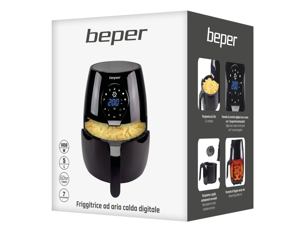 Digital Air Fryer 5L - Beper