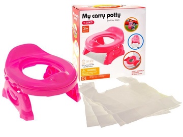 Детский горшок My Carry Potty, розовый