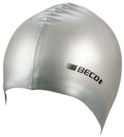 Peldcepure Beco Silicone Metallic, sudraba/pelēka