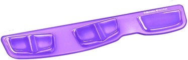 Fellowes Crystal Keyboard Palm Support Purple 9183601