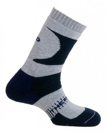Носки Mund Socks K2 Black/Gray, XL, 1 шт.