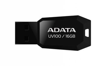 USB atmintinė A-Data UV100 USB 2.0, 16 GB