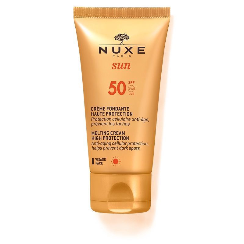 nuxe sun face cream spf50