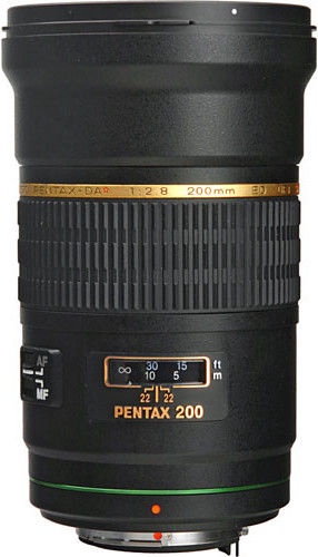 Объектив Pentax DA 200mm f/2.8 ED (IF) SDM, 825 г