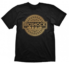 Gaya Entertainment T-Shirt Bioshock Golden Logo Black L