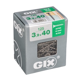Medsraigčiai Spax, 3,9 x 40 mm, ZN, PH2, 125 vnt.