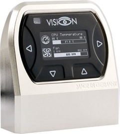 Aqua Computer VISION Touch Table Top Unit Matte Nickel