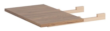 Black Red White Vario Modern Expanding Table 40x80cm Brown