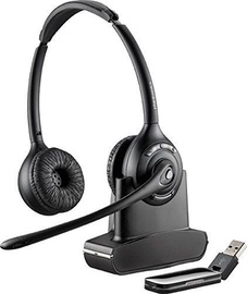 Ausinės Plantronics Savi W420-M Black, belaidės