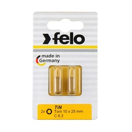 UZGALIS SKRŪVGR.TORX10X25 TIN (FELO)