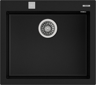 Köögivalamu Teka Forsquare 50.40 TG Black, kivi, 500 mm x 570 mm x 200 mm