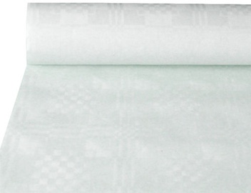Скатерть Pap Star Tablecloth 10 x 1.2m White