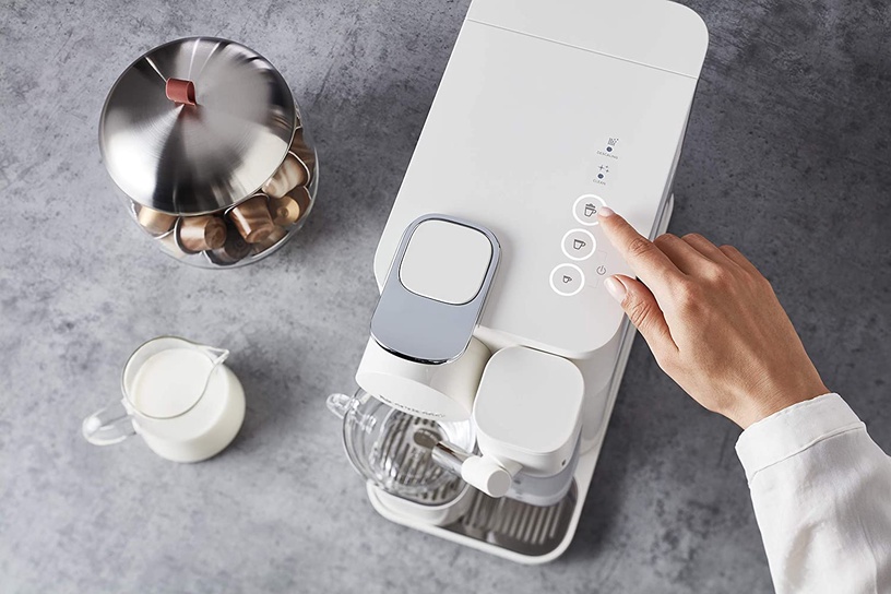 Капсульная кофемашина Nespresso Gran Lattissima White, белый