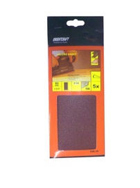 Keturkampis šlifavimo lapelis Vagner SDH 108.30, Nr. 80, 230x93 mm, 5 vnt.