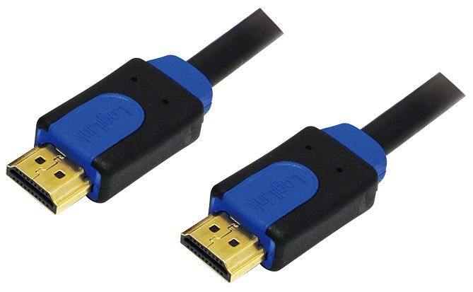 Vads Logilink HDMI / HDMI HDMI 19 pin female, HDMI 19 pin male, 20 m, melna