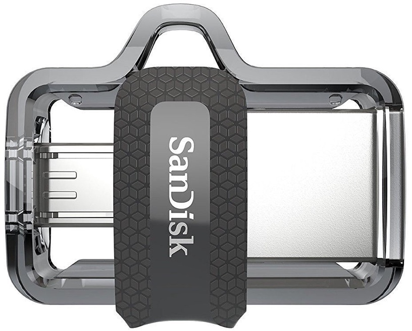 USB-накопитель SanDisk Ultra Dual, серый, 128 GB