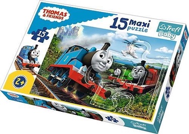 Dėlionė Trefl Baby Maxi Thomas & Friends Speeding Locomotive 14283, 15 dalių