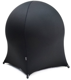 Pufs Home4you Ball Jellyfish Black, 55x55x63 cm